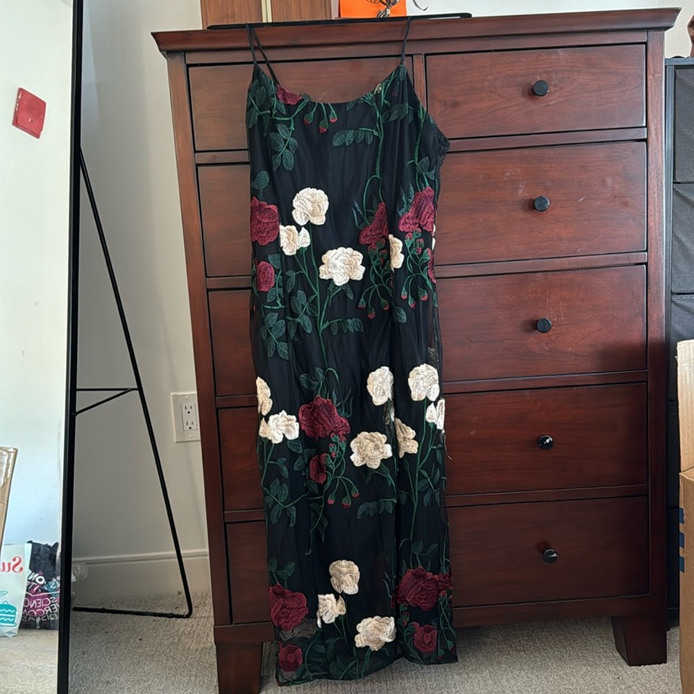 Sam Edelman embroidered cocktail dress